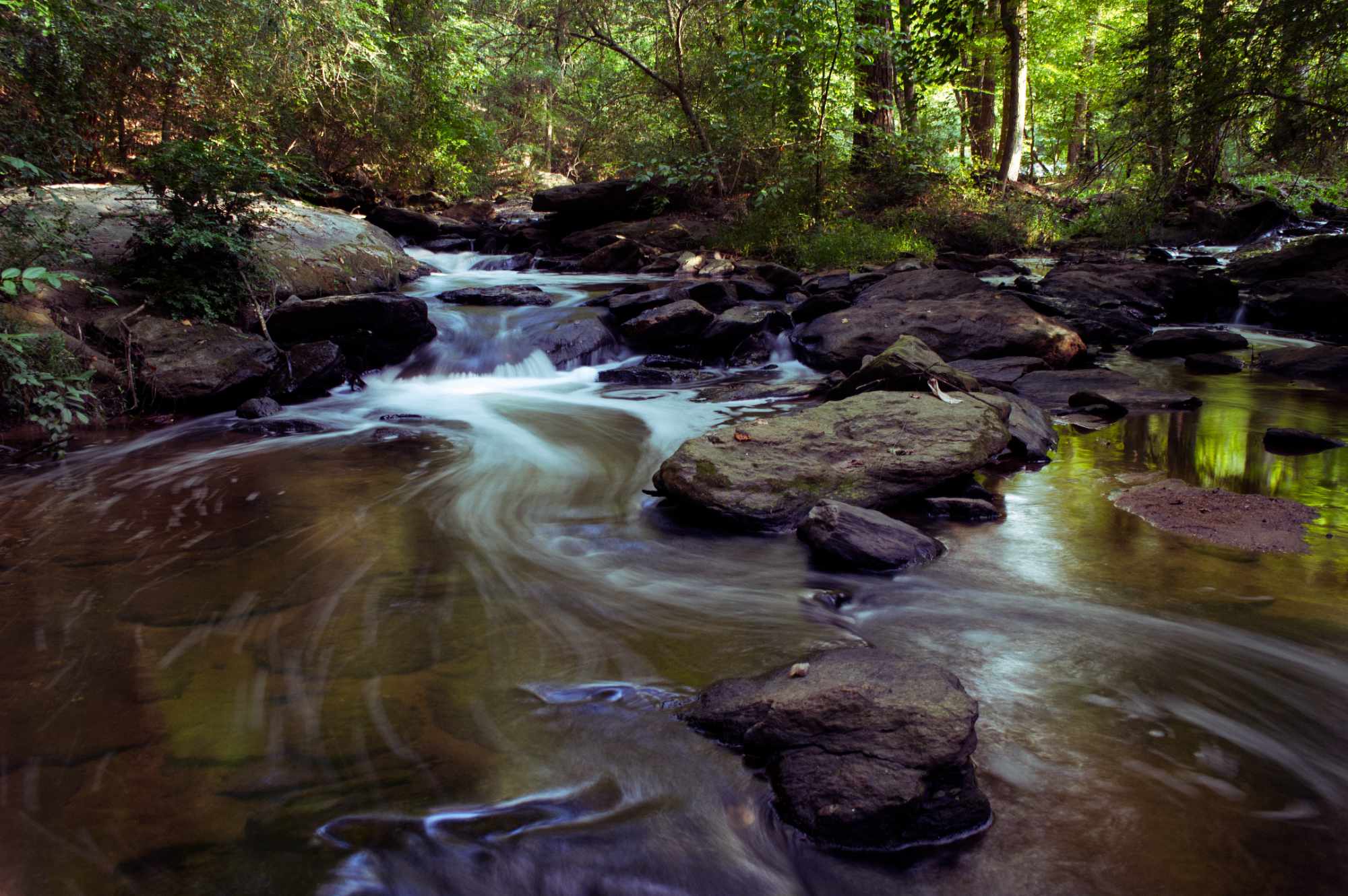 Cedar Creek and Rushing Boulders