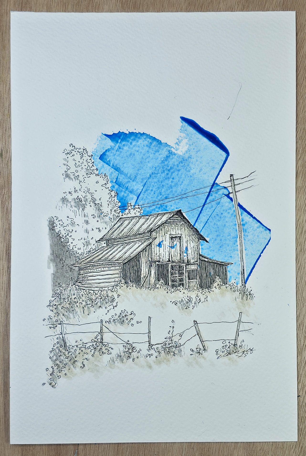 Roadside Blue