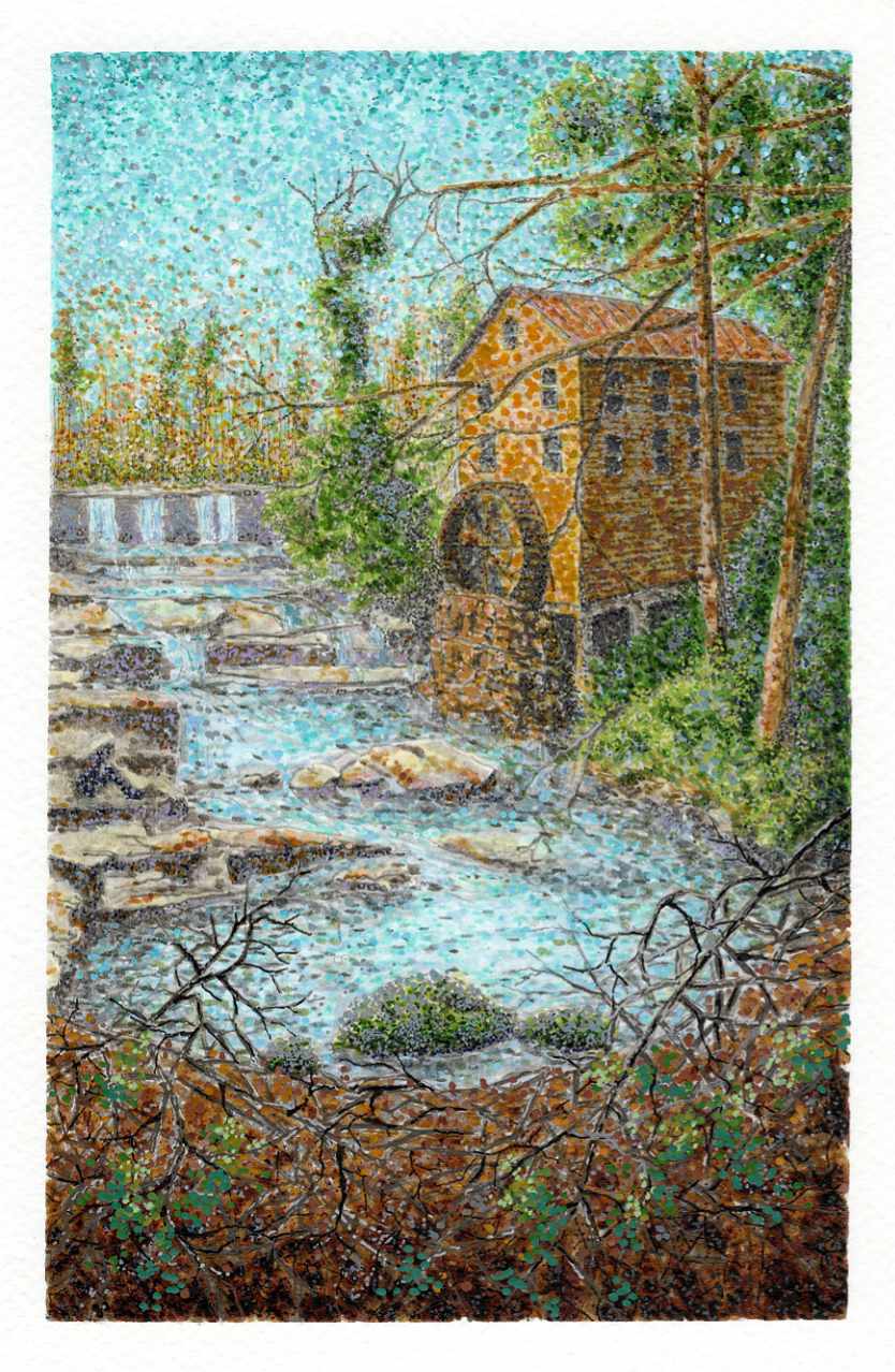 Sells Mill: Late Winter Light