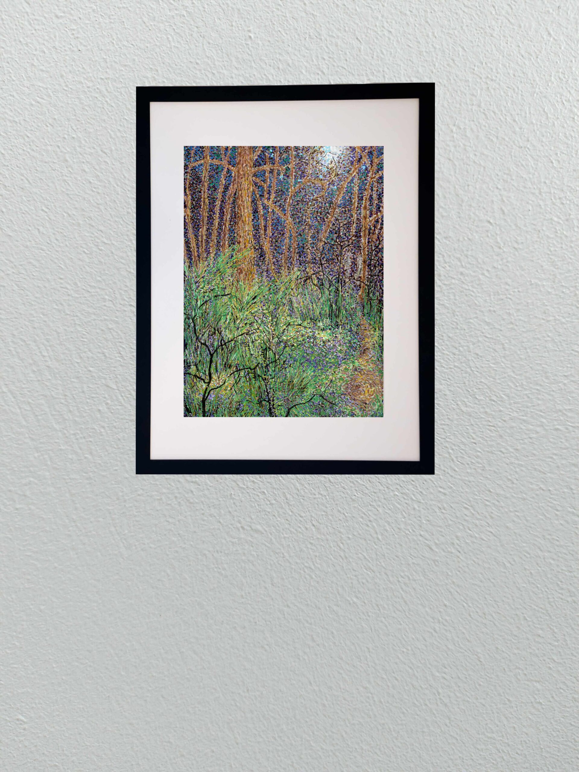 Wall-with-frame